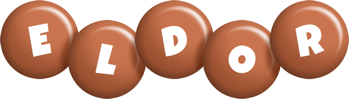 Eldor candy-brown logo