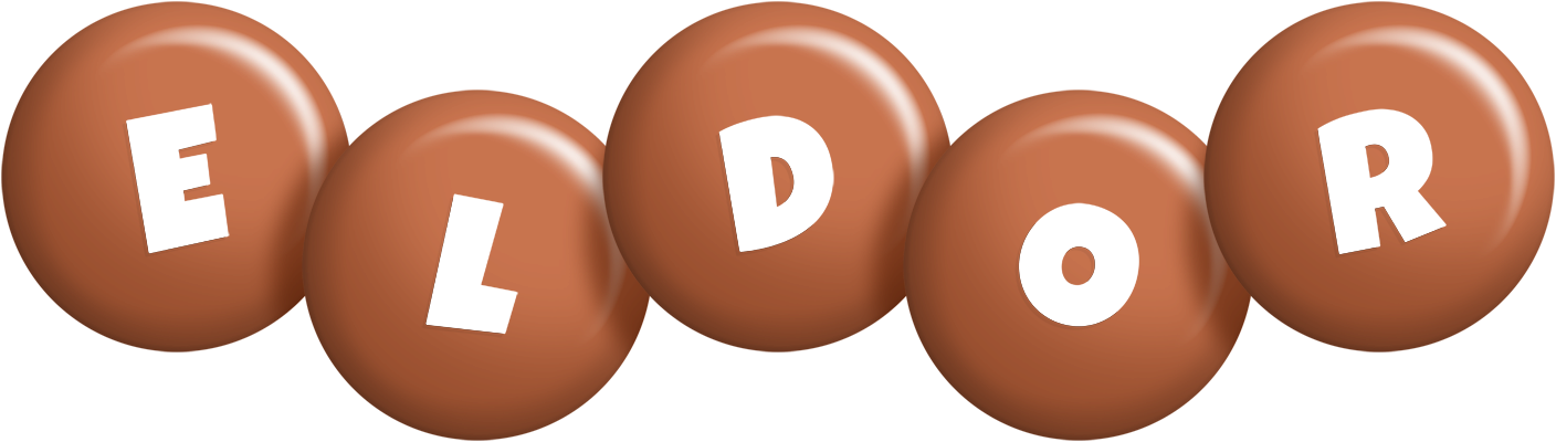 Eldor candy-brown logo