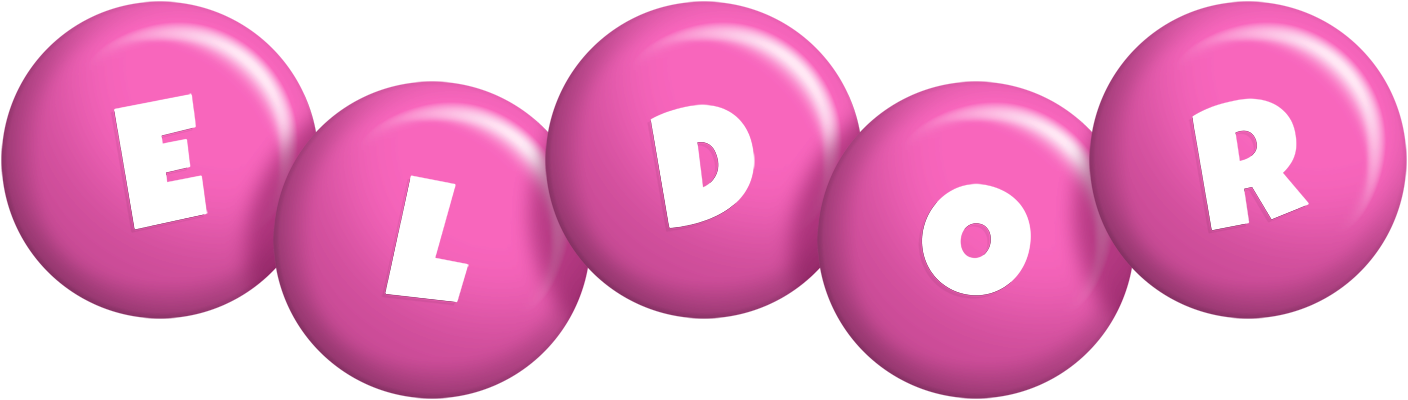 Eldor candy-pink logo