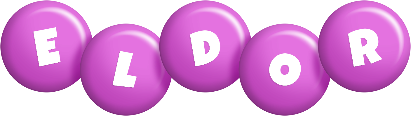 Eldor candy-purple logo