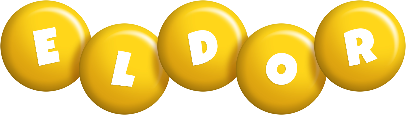 Eldor candy-yellow logo