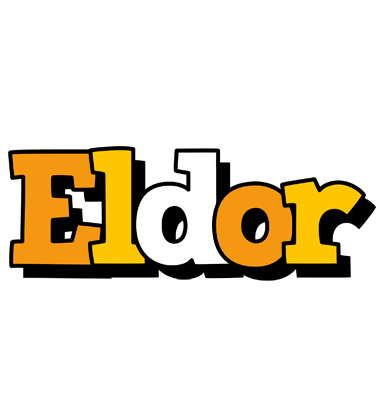 Eldor cartoon logo