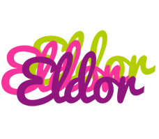 Eldor flowers logo