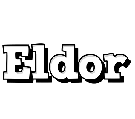 Eldor snowing logo