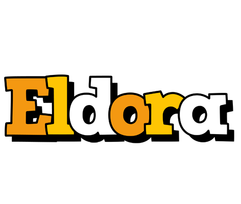 Eldora cartoon logo