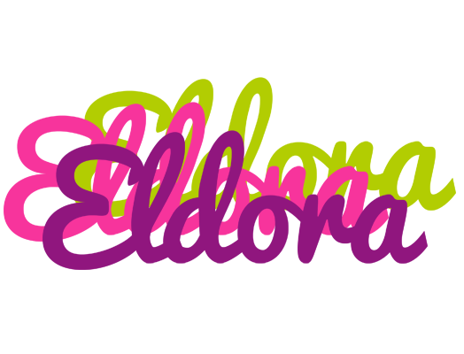 Eldora flowers logo