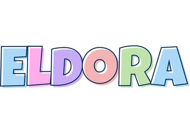 Eldora pastel logo
