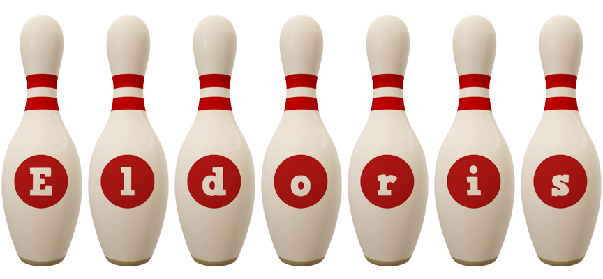 Eldoris bowling-pin logo
