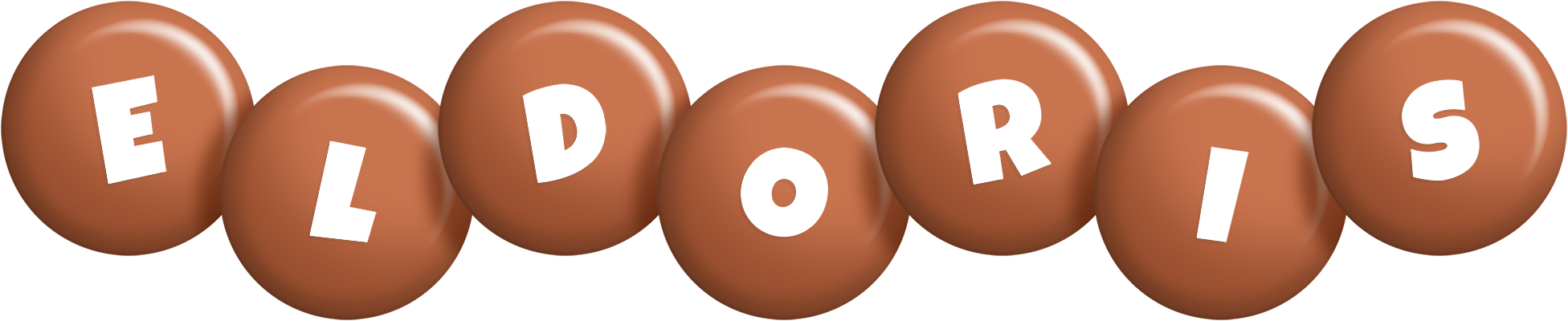 Eldoris candy-brown logo