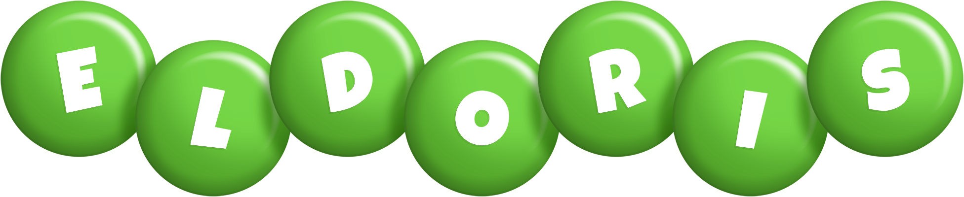 Eldoris candy-green logo