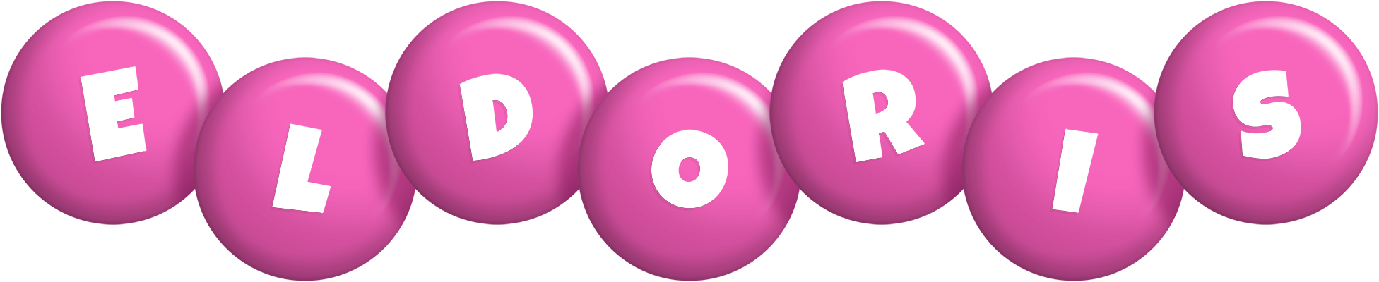 Eldoris candy-pink logo