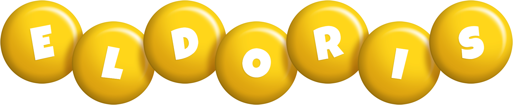 Eldoris candy-yellow logo