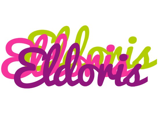 Eldoris flowers logo
