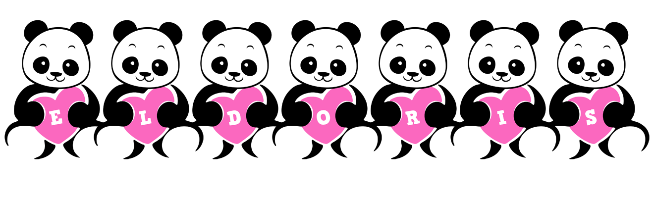 Eldoris love-panda logo