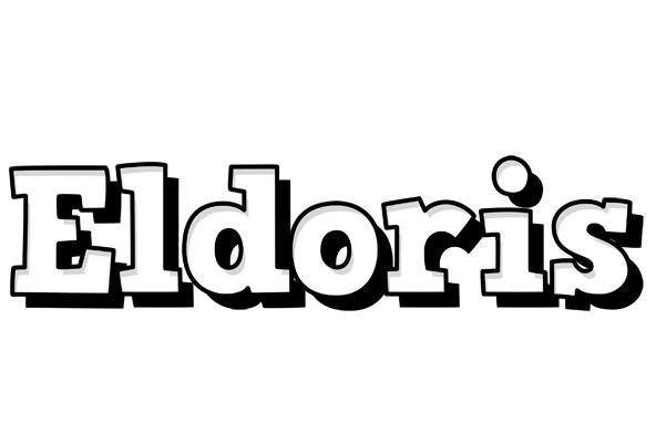 Eldoris snowing logo