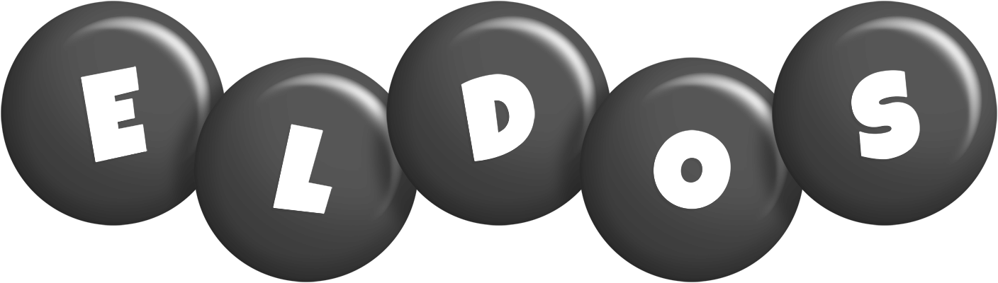 Eldos candy-black logo