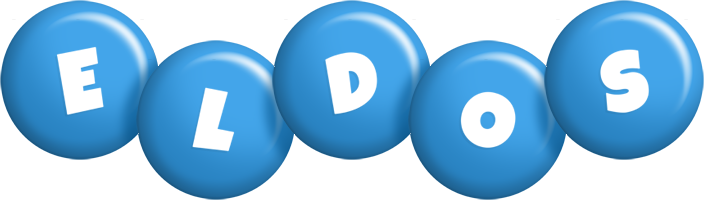 Eldos candy-blue logo