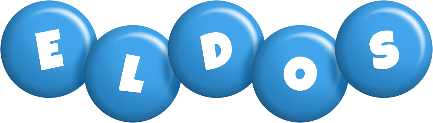Eldos candy-blue logo