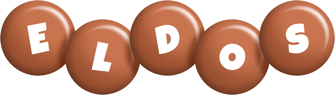 Eldos candy-brown logo