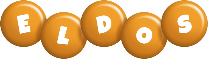 Eldos candy-orange logo