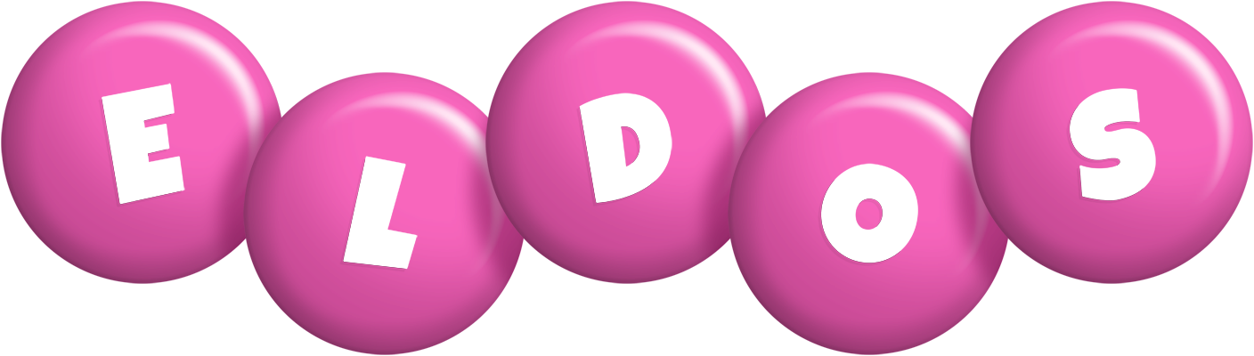 Eldos candy-pink logo