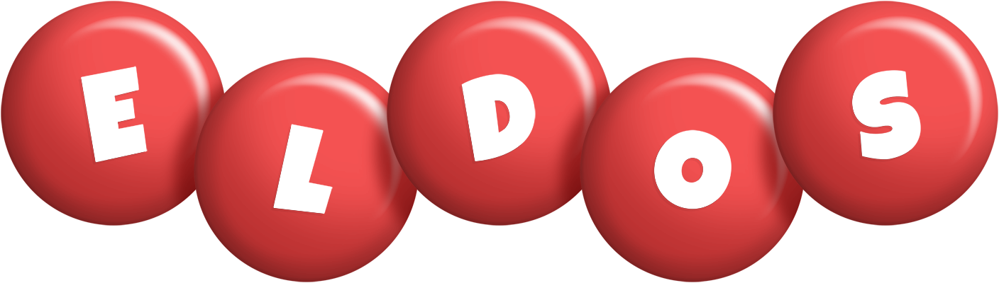 Eldos candy-red logo
