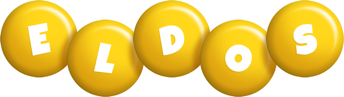Eldos candy-yellow logo