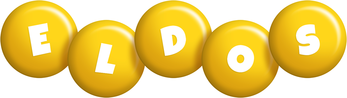 Eldos candy-yellow logo