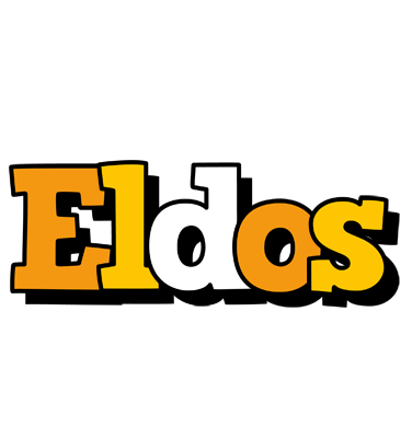 Eldos cartoon logo