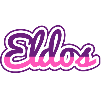 Eldos cheerful logo