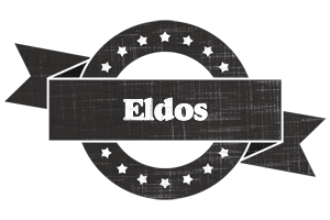 Eldos grunge logo