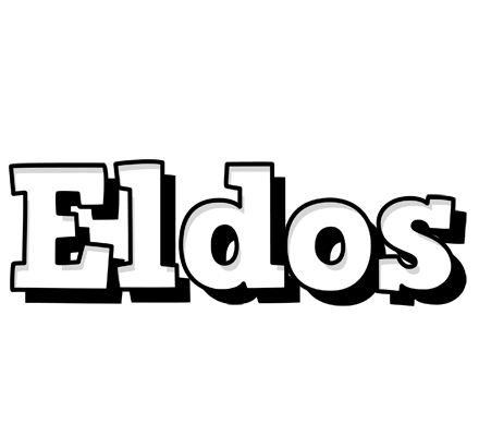 Eldos snowing logo