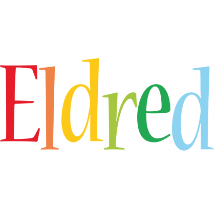 Eldred birthday logo