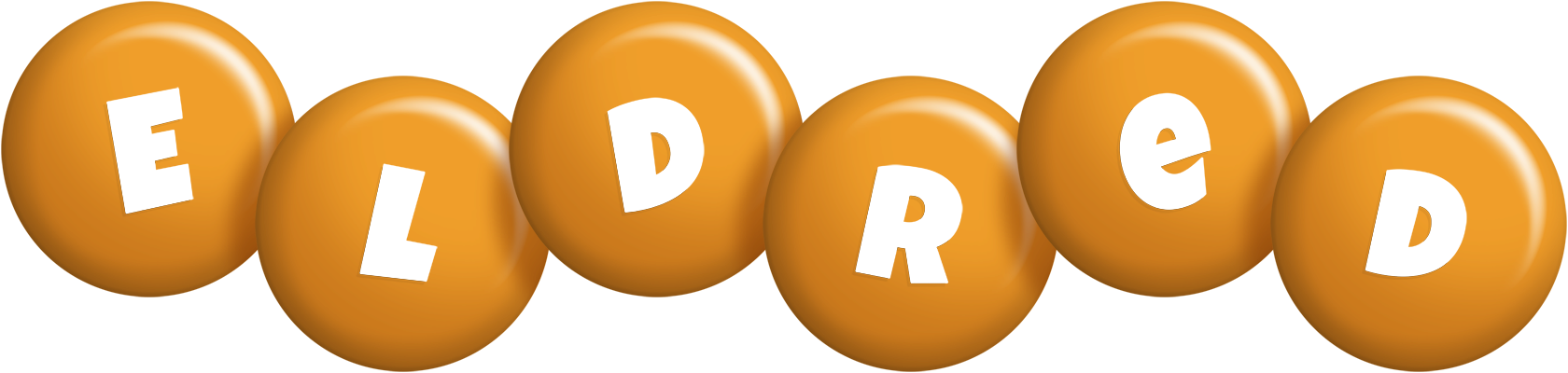 Eldred candy-orange logo