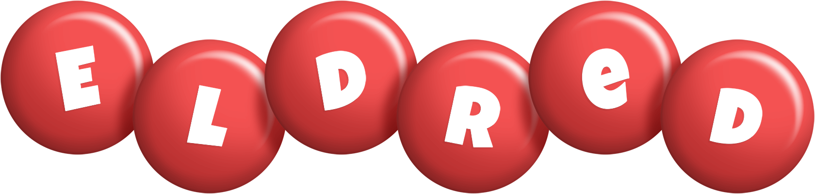 Eldred candy-red logo