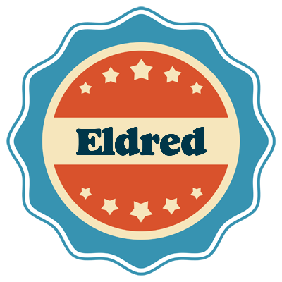 Eldred labels logo