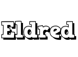 Eldred snowing logo