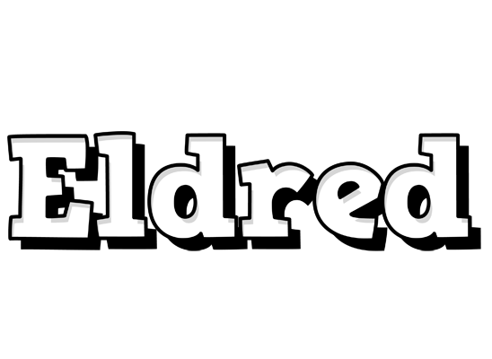 Eldred snowing logo