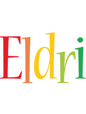 Eldri birthday logo
