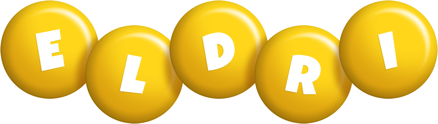 Eldri candy-yellow logo