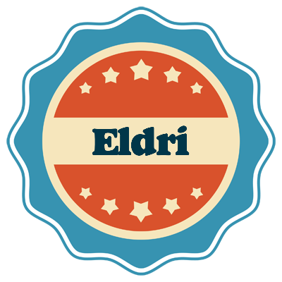Eldri labels logo