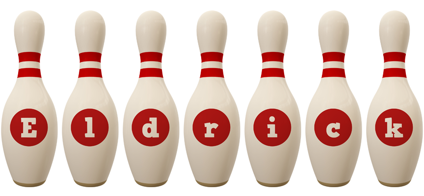 Eldrick bowling-pin logo