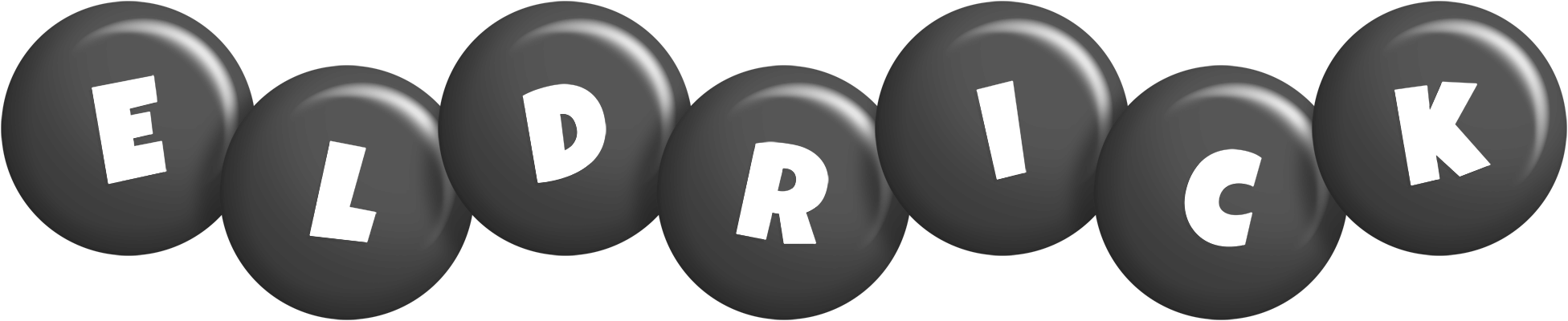 Eldrick candy-black logo