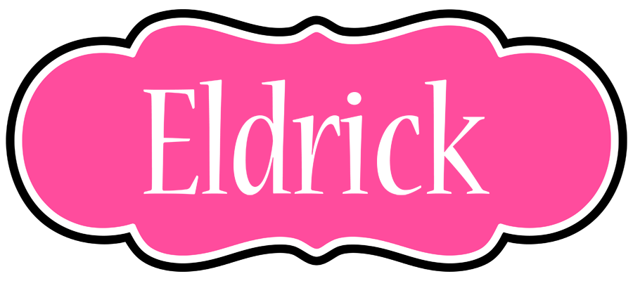 Eldrick invitation logo