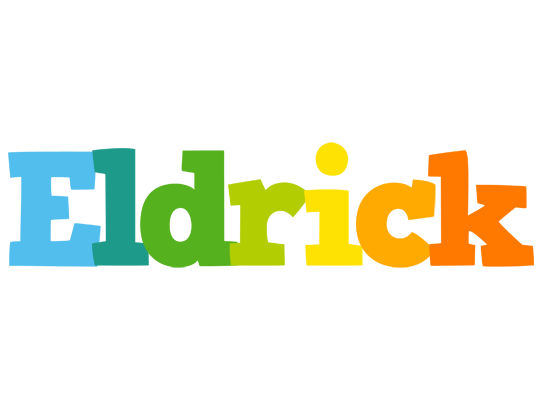 Eldrick rainbows logo