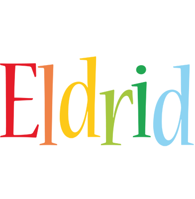 Eldrid birthday logo