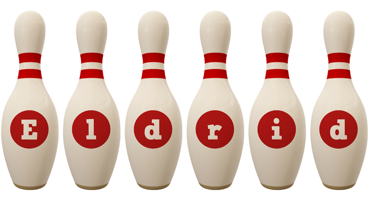 Eldrid bowling-pin logo