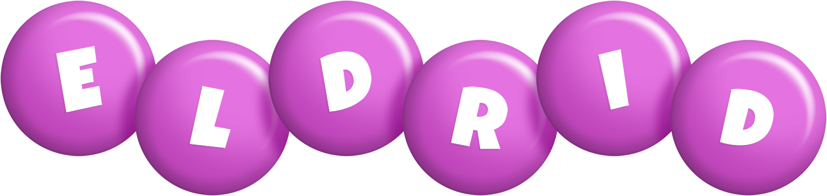 Eldrid candy-purple logo