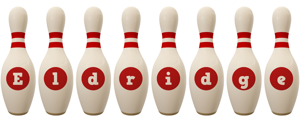 Eldridge bowling-pin logo