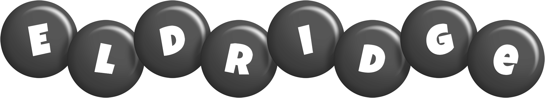 Eldridge candy-black logo